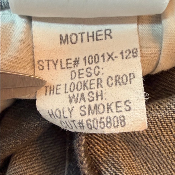 MOTHER Gray Distressed Skinny Jeans - Picture 6 of 6